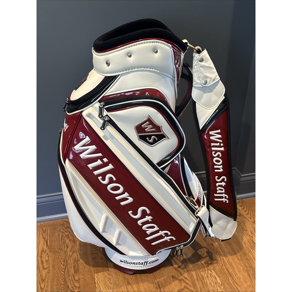Wilson Staff  Pro Tour 10" Golf Bag WGB010300 White